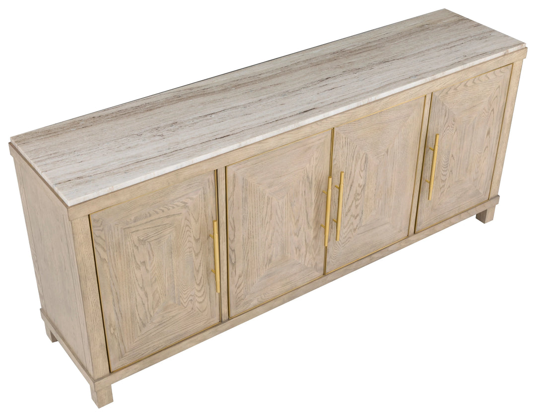 American Home Furniture Fairfield Chair Alchemy Four Door Credenza