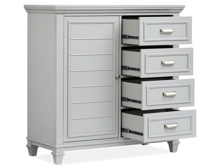Charleston Harbor Gray Grey Door Chest - B5611-13GY