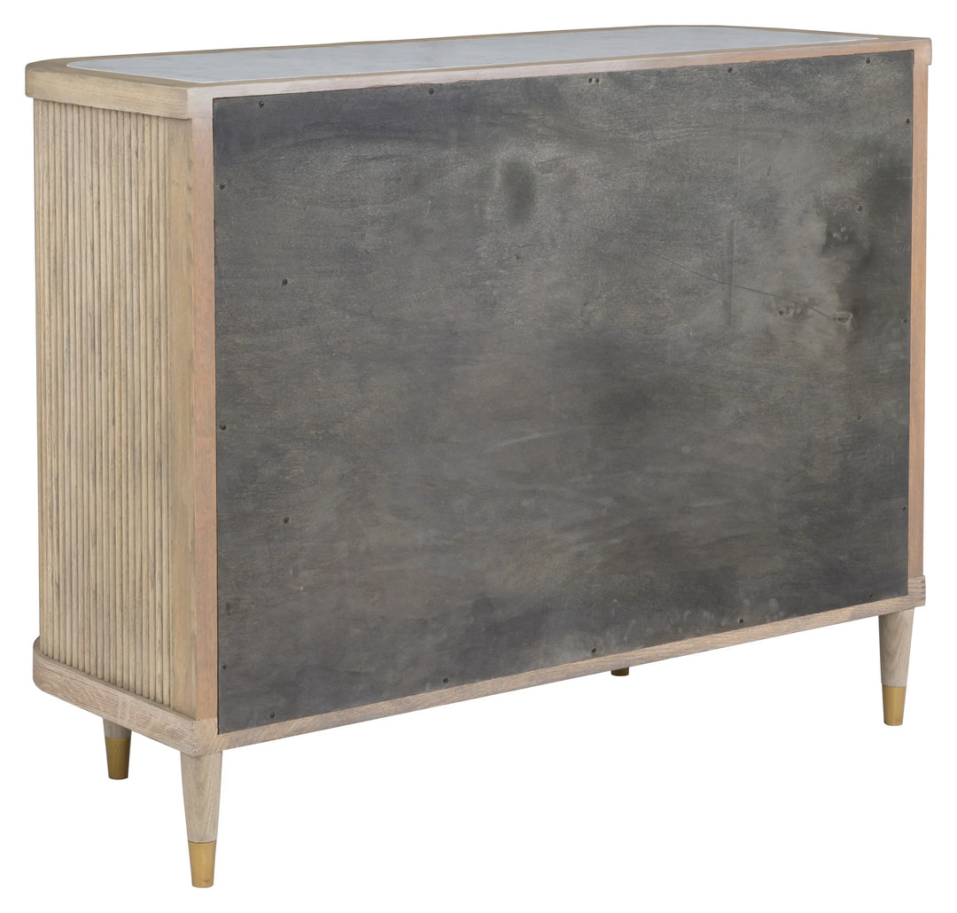 American Home Furniture Fairfield Chair Everett Two Door Demilune Credenza