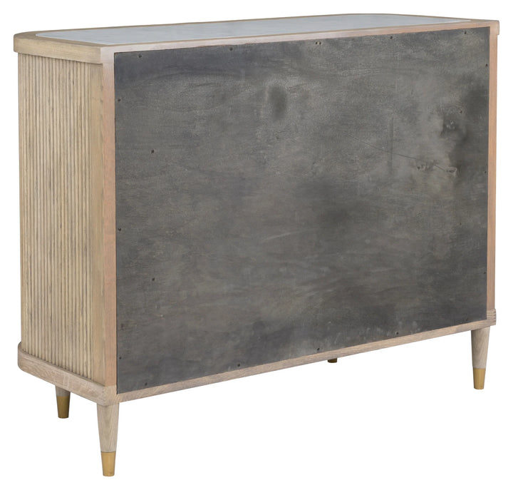 American Home Furniture Fairfield Chair Everett Two Door Demilune Credenza