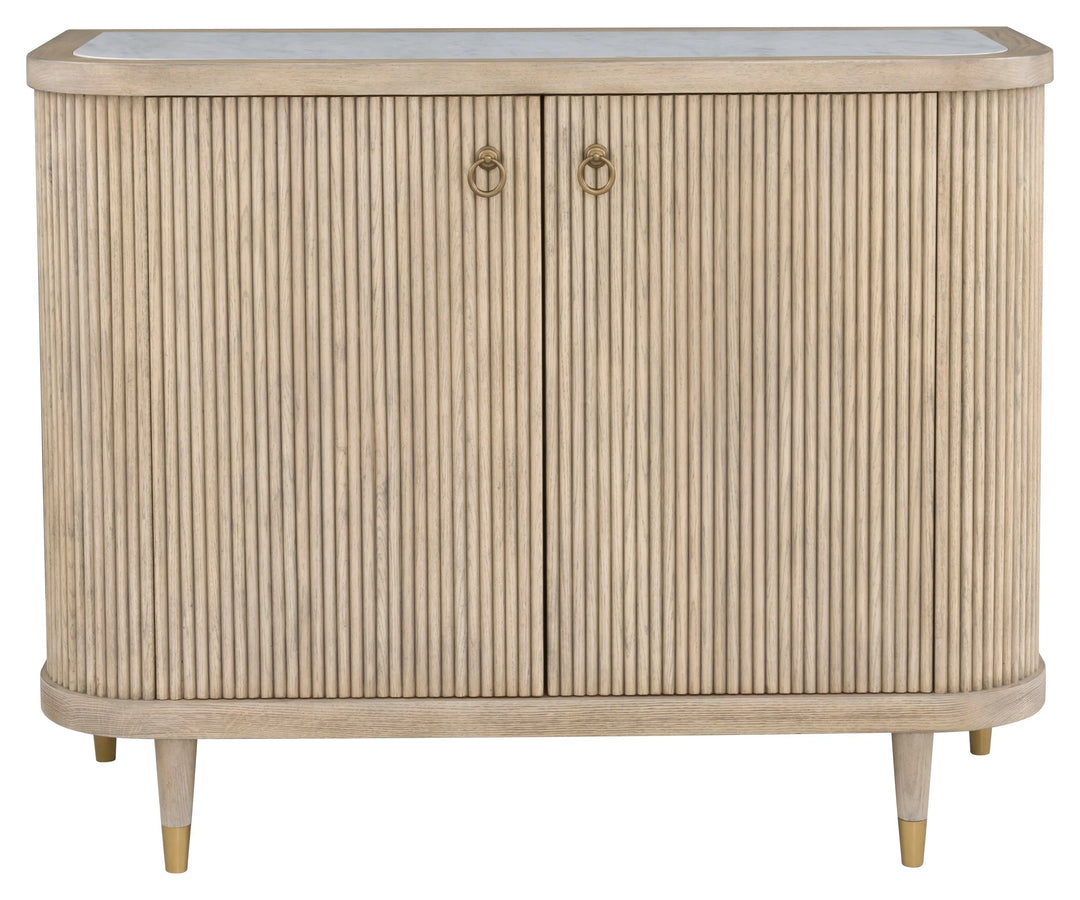American Home Furniture Fairfield Chair Everett Two Door Demilune Credenza