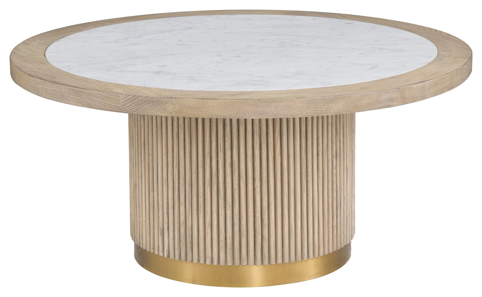 American Home Furniture Fairfield Chair Everett Large Round Bunching Cocktail Table