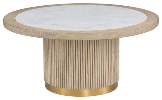American Home Furniture Fairfield Chair Everett Large Round Bunching Cocktail Table