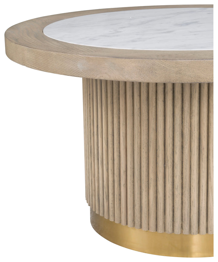 American Home Furniture Fairfield Chair Everett Small Round Bunching Cocktail Table