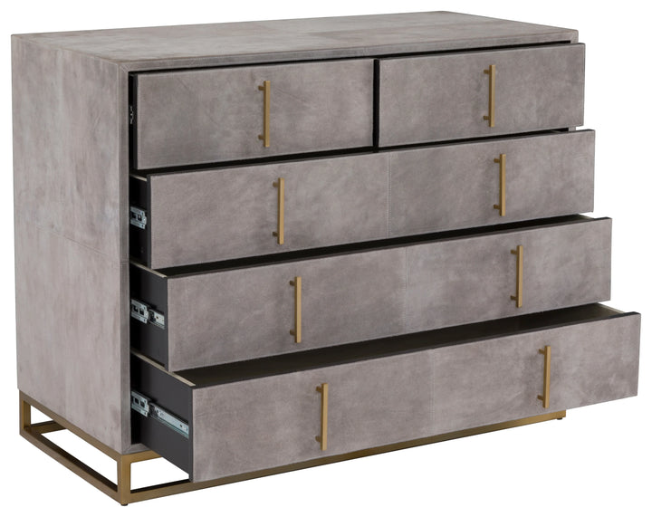 American Home Furniture Fairfield Chair Hyde Five Drawer Chest