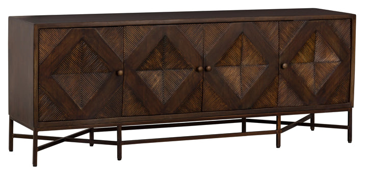 American Home Furniture Fairfield Chair Palm Leaf Credenza