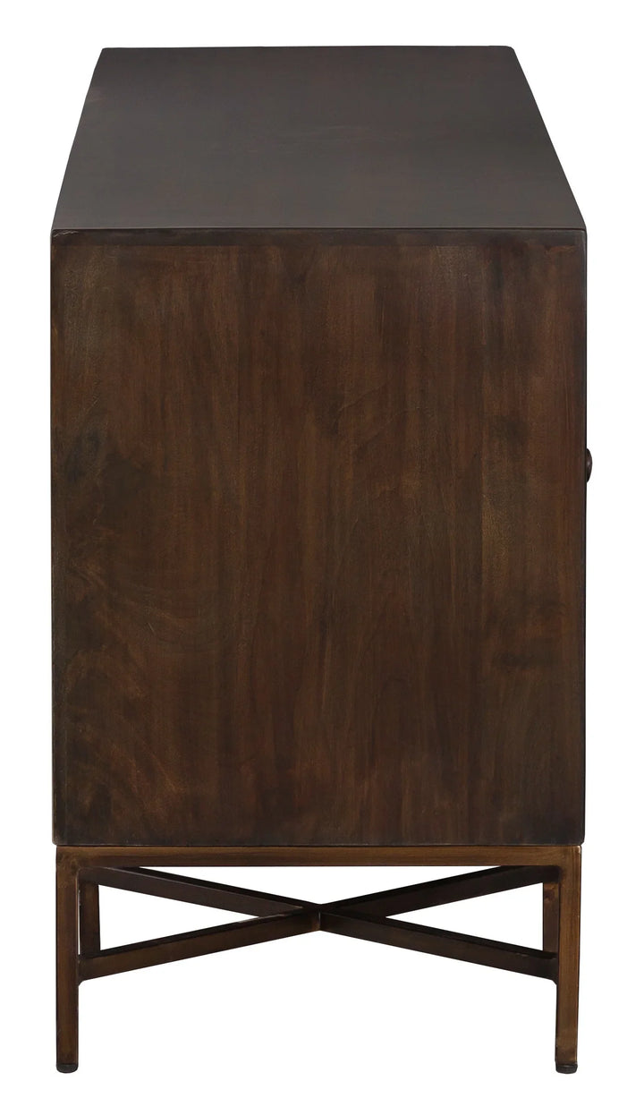 American Home Furniture Fairfield Chair Palm Leaf Credenza