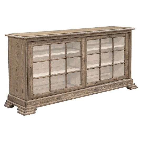 American Home Furniture Fairfield Chair Arcadian Sliding Glass Door Credenza