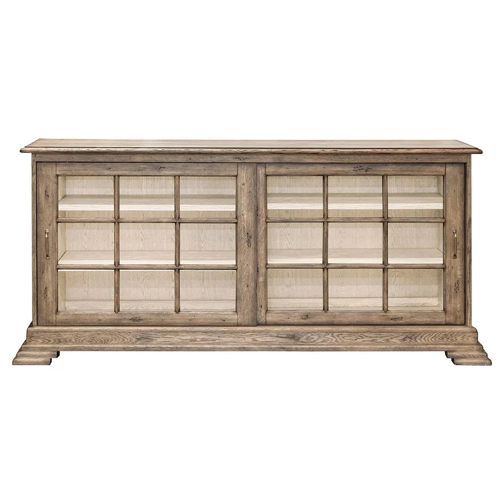 American Home Furniture Fairfield Chair Arcadian Sliding Glass Door Credenza