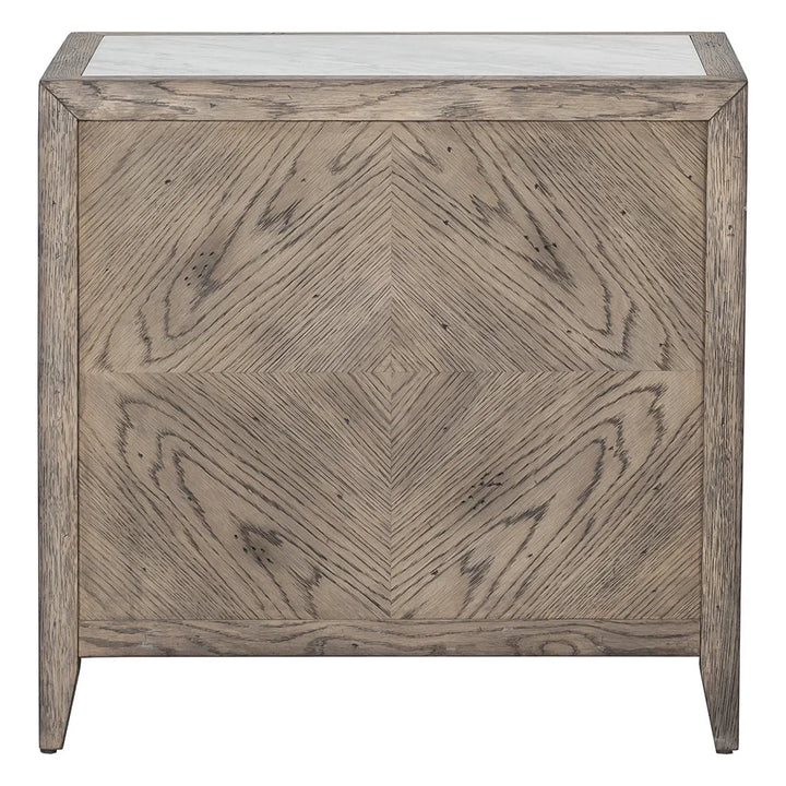 White Oak Solids & Veneers, Carrara Marble