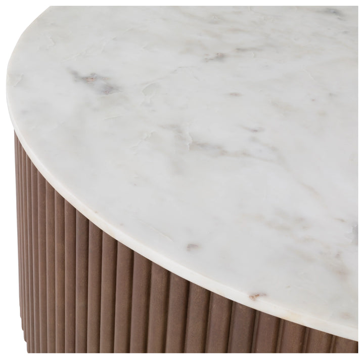 White Marble Top
