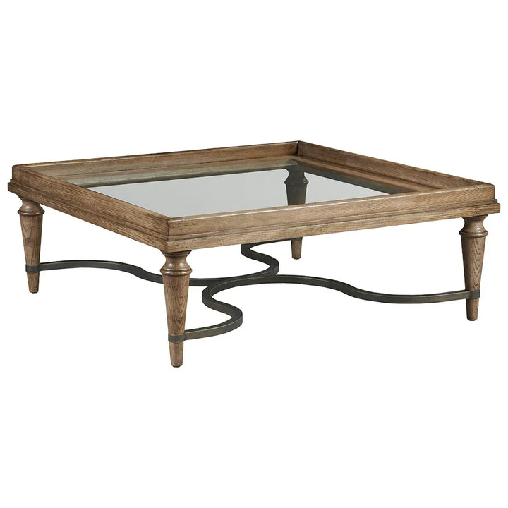 American Home Furniture Fairfield Chair Cheñeais Square Cocktail Table