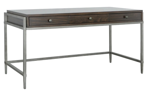 Metal, Walnut Solids and Veneers, Pearl