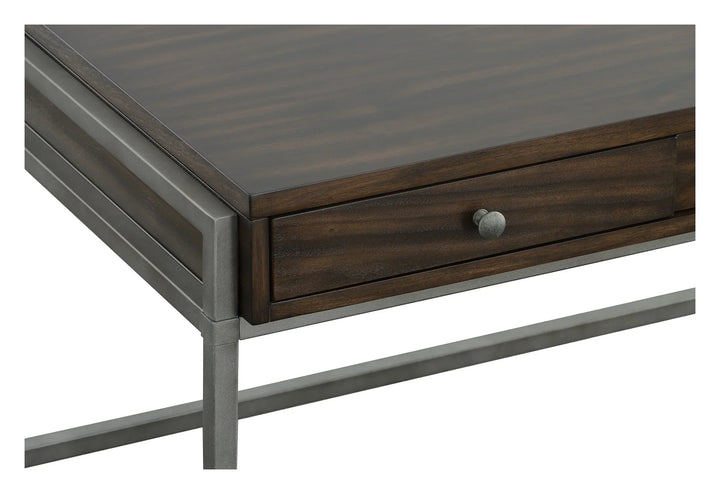 Metal, Walnut Solids and Veneers, Pearl
