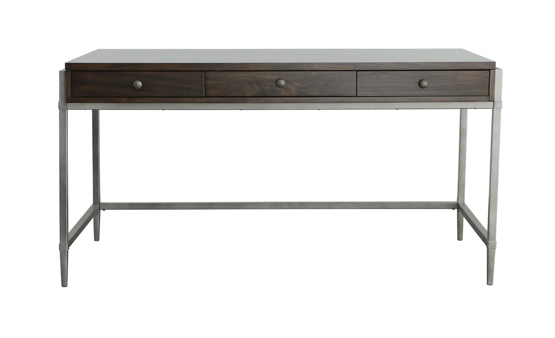 Metal, Walnut Solids and Veneers, Pearl