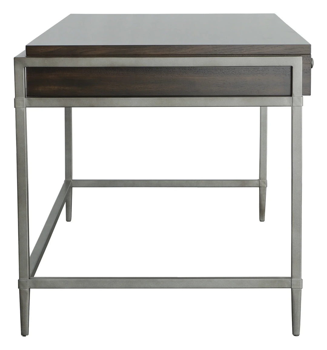 Metal, Walnut Solids and Veneers, Pearl