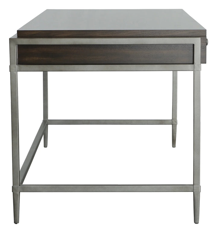 Metal, Walnut Solids and Veneers, Pearl