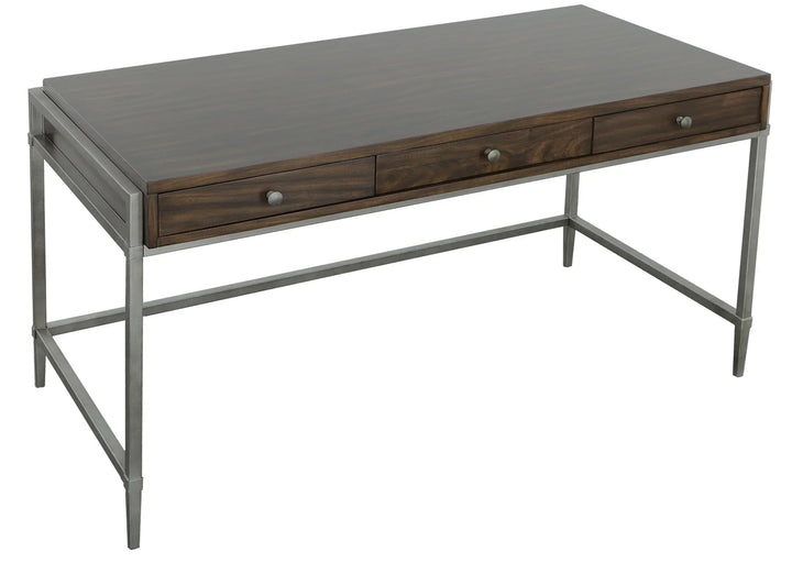 Metal, Walnut Solids and Veneers, Pearl