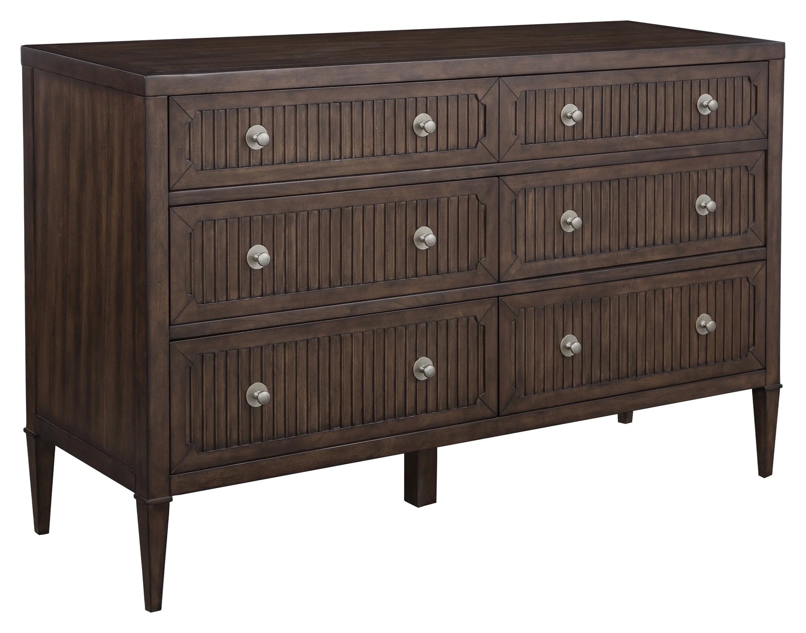Walnut, Metal Accents, Steel