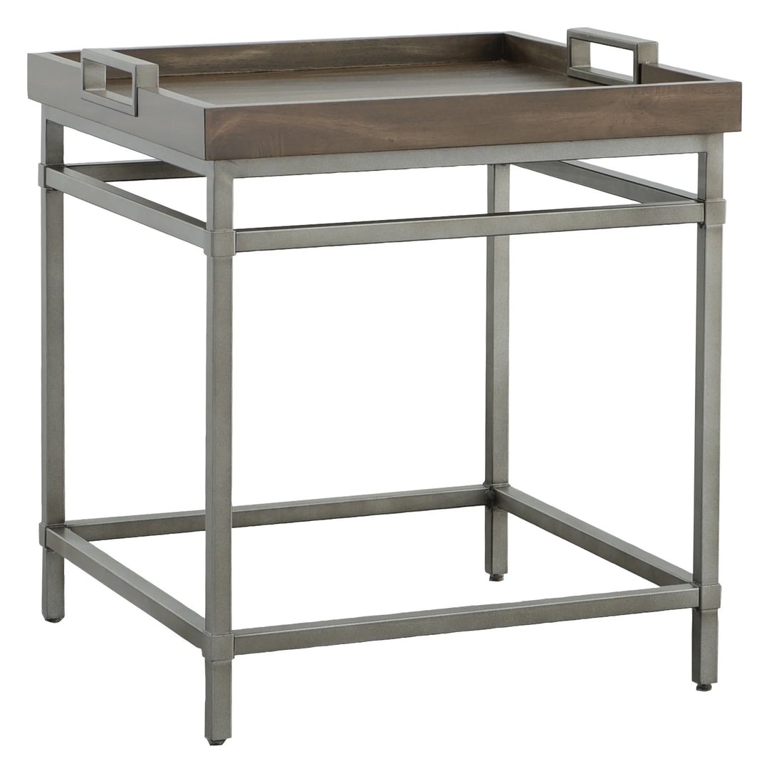 Metal, Walnut Solids and Veneers