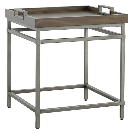 Metal, Walnut Solids and Veneers