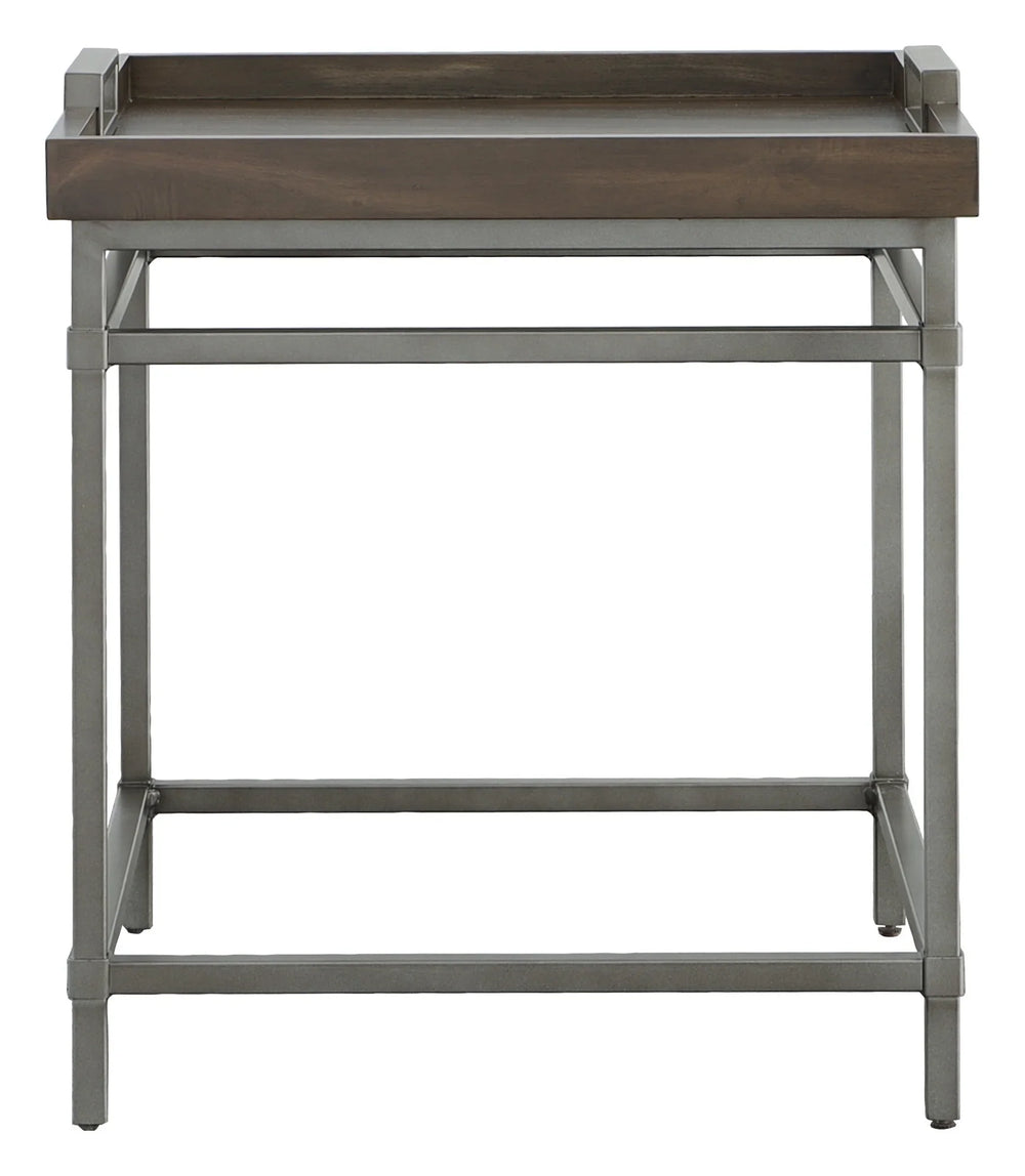 Metal, Walnut Solids and Veneers