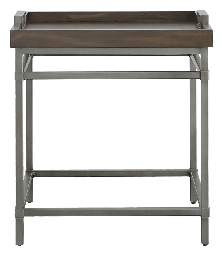 Metal, Walnut Solids and Veneers