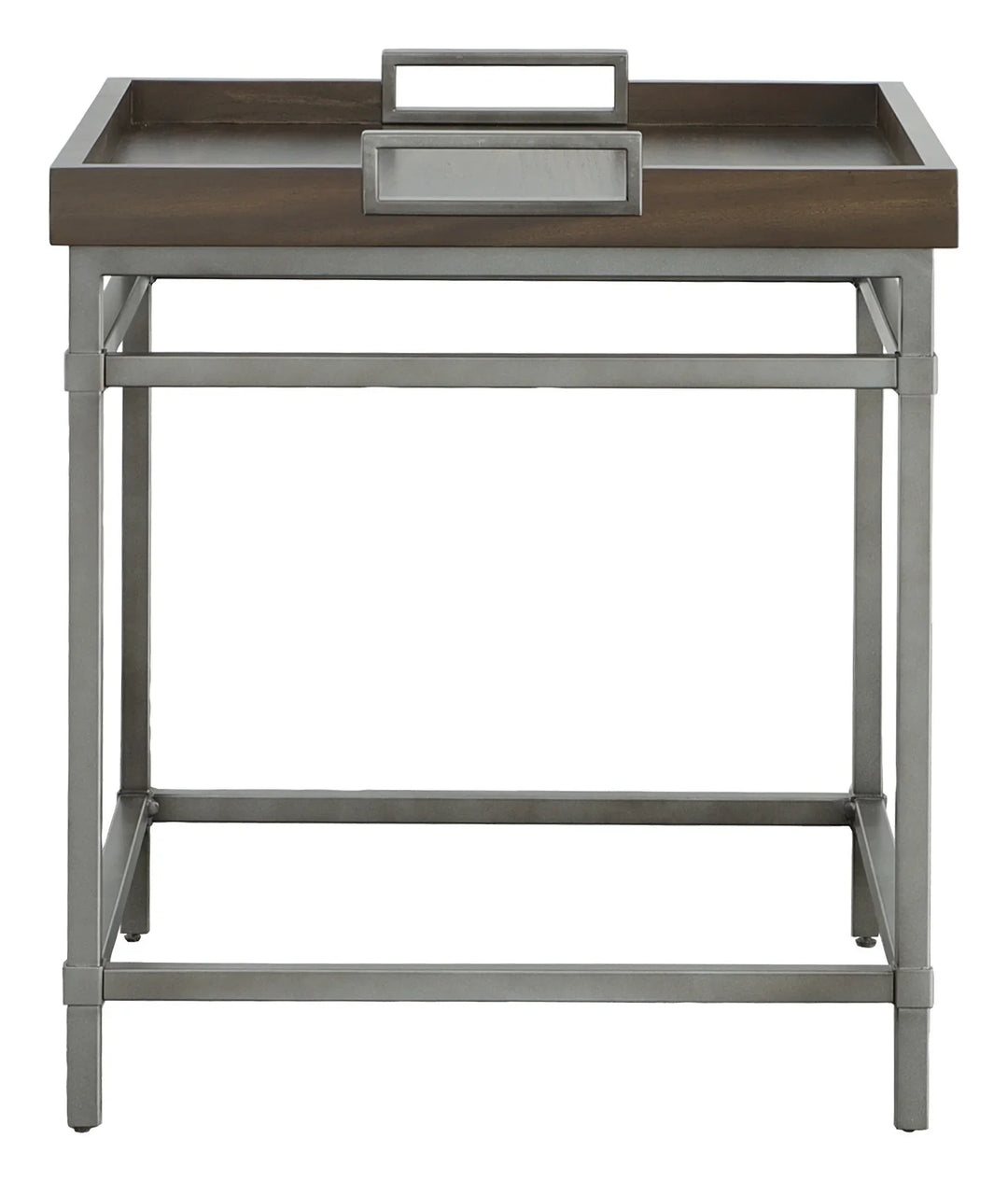 Metal, Walnut Solids and Veneers