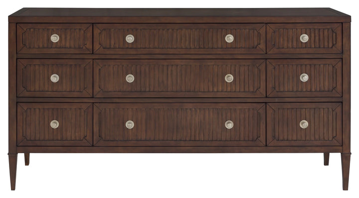 Walnut, Metal Accents, Nickel