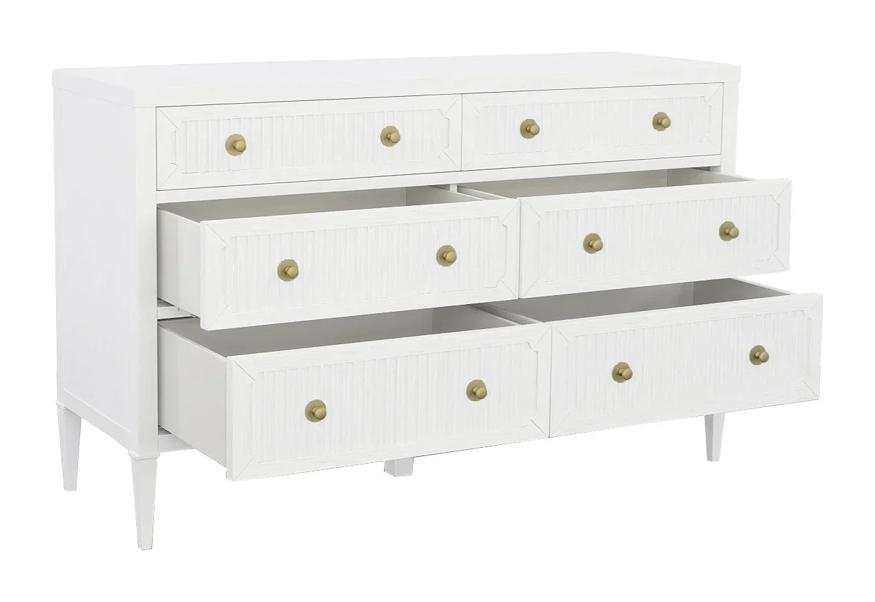 American Home Furniture Fairfield Chair East Camden 6 Drawer Dresser