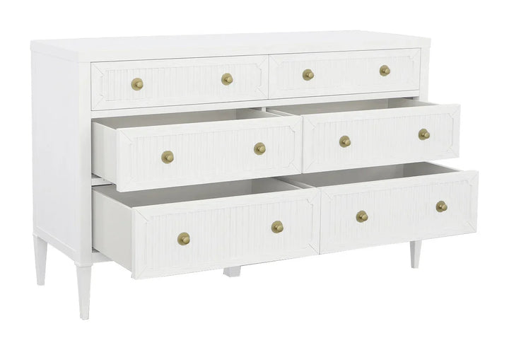 American Home Furniture Fairfield Chair East Camden 6 Drawer Dresser