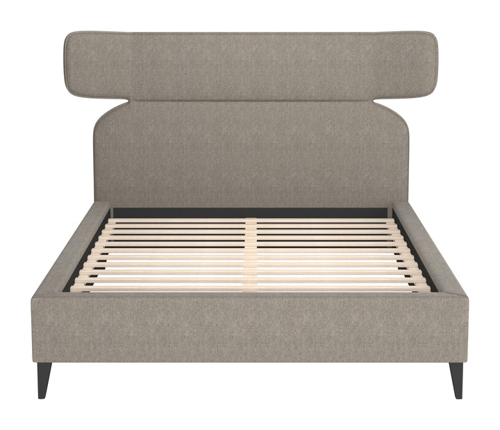 Dusa Queen Bed Olive Brown