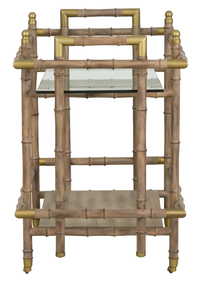 American Home Furniture Fairfield Chair Temperate Grove Bar Cart