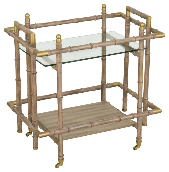 American Home Furniture Fairfield Chair Temperate Grove Bar Cart