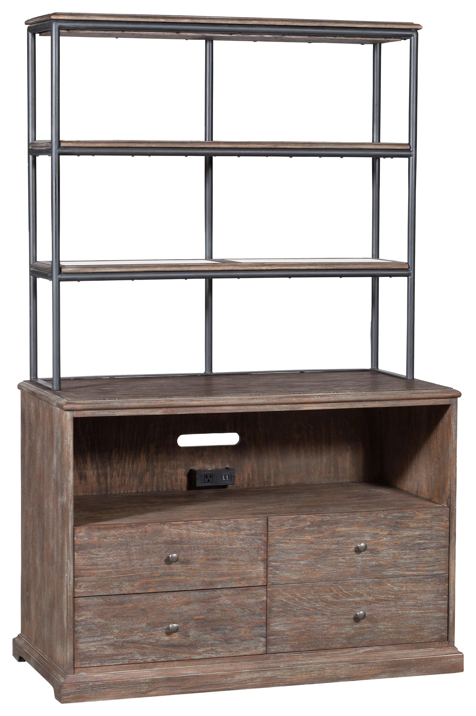 American Home Furniture Fairfield Chair Rustique Lateral File Deck