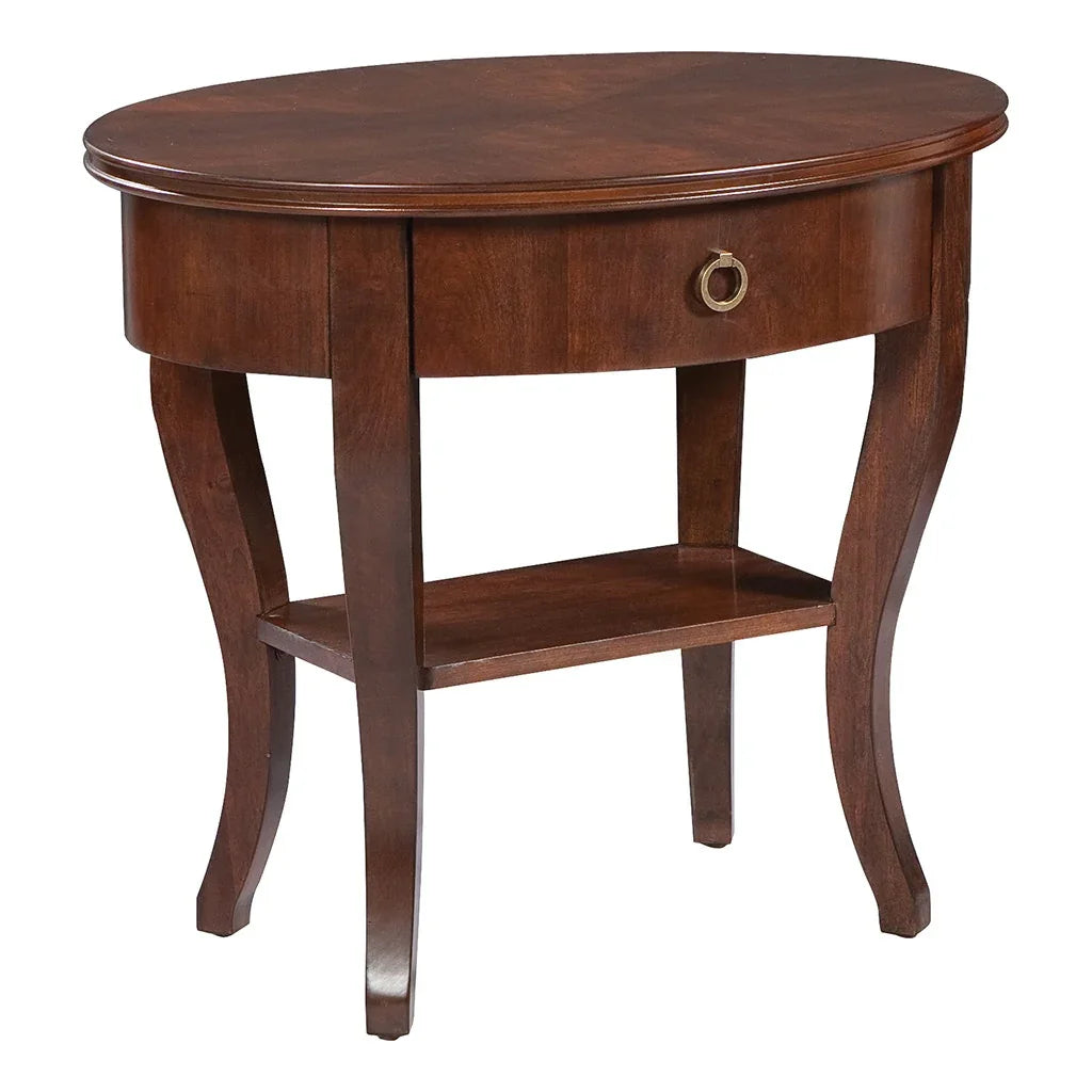 American Home Furniture Fairfield Chair Grandview Oval End Table