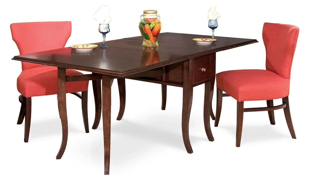 American Home Furniture Fairfield Chair Manhattan 42" Extendable Drop Leaf Dining Table