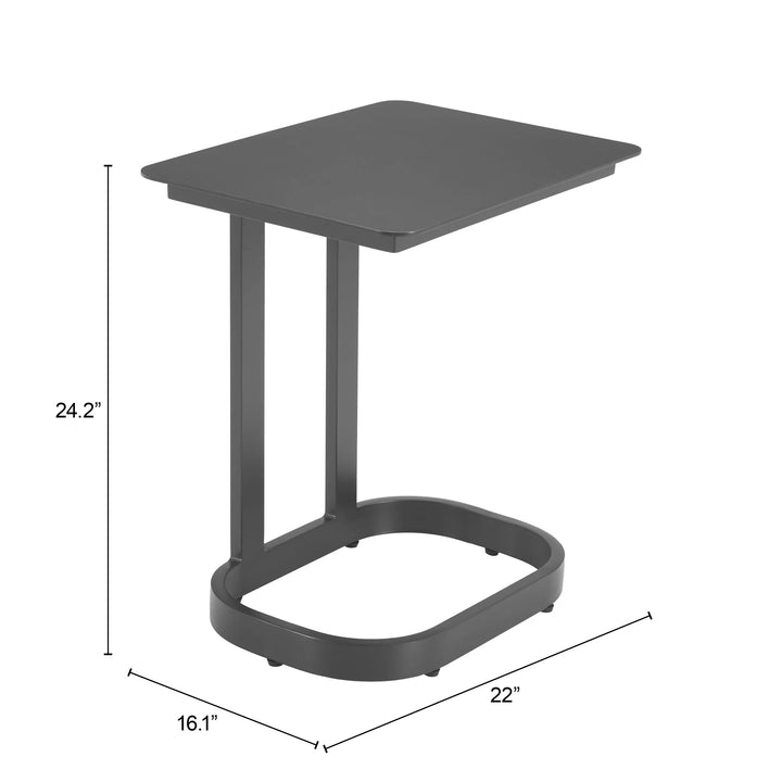 Friss End Table Black - AmericanHomeFurniture