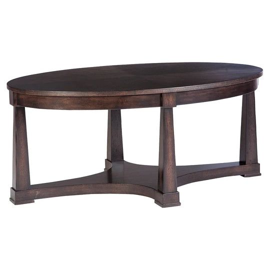 American Home Furniture Fairfield Chair Revelation Oval Cocktail Table