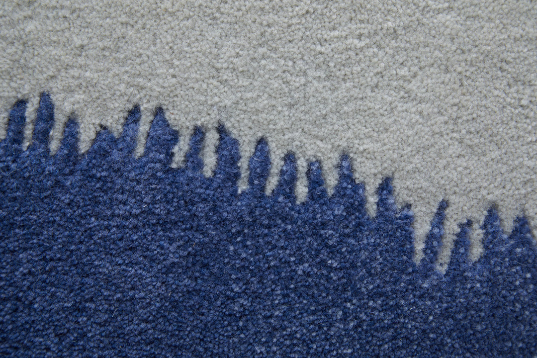 Rectangle/Blue-Beige
