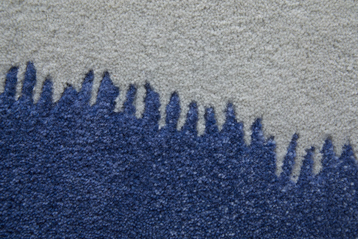 Rectangle/Blue-Beige