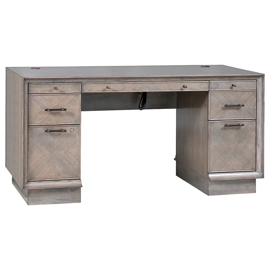 American Home Furniture Fairfield Chair Expedition Pedestal Desk