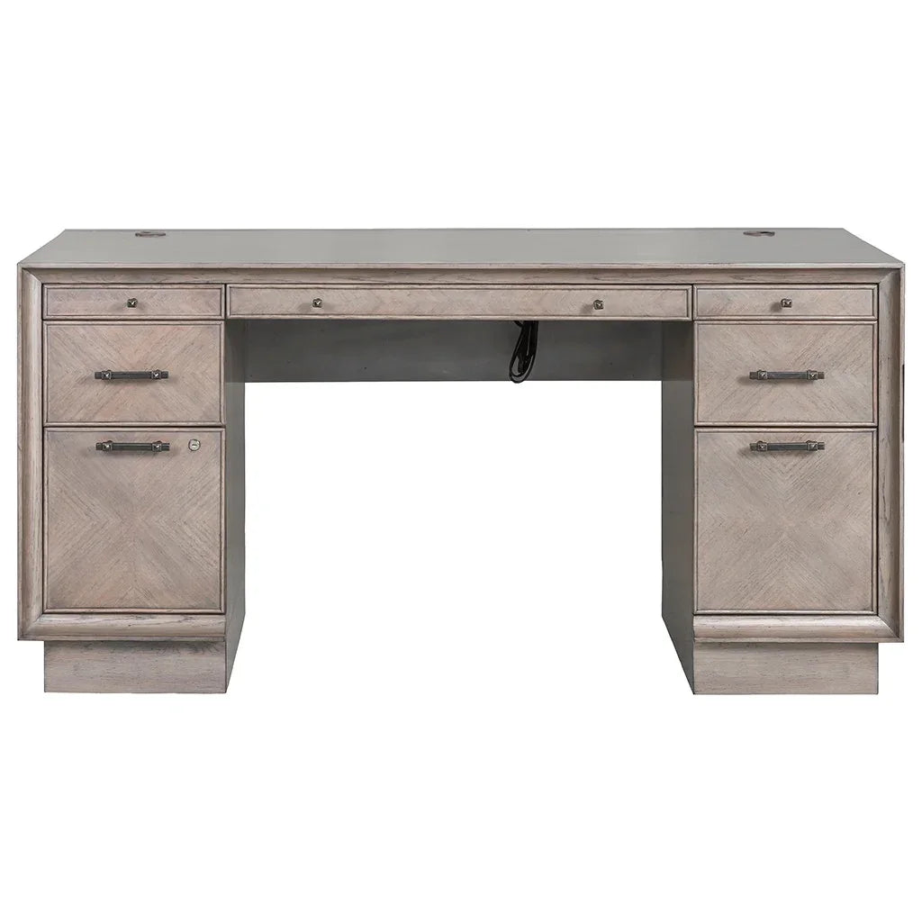 American Home Furniture Fairfield Chair Expedition Pedestal Desk