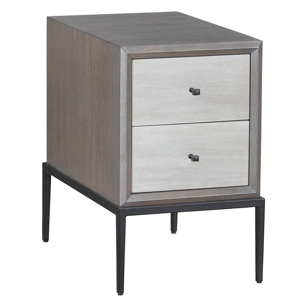 American Home Furniture Fairfield Chair Expedition 2 Drawer End Table