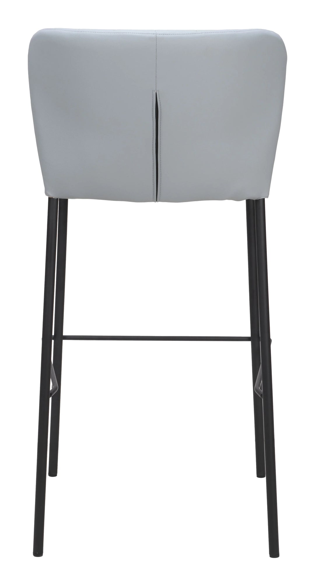 Linz Barstool (Set of 2) Gray - AmericanHomeFurniture