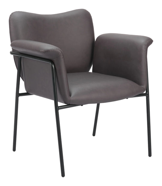 Zuo Heritage Accent Chair Brown ACCENT + LOUNGE CHAIRS