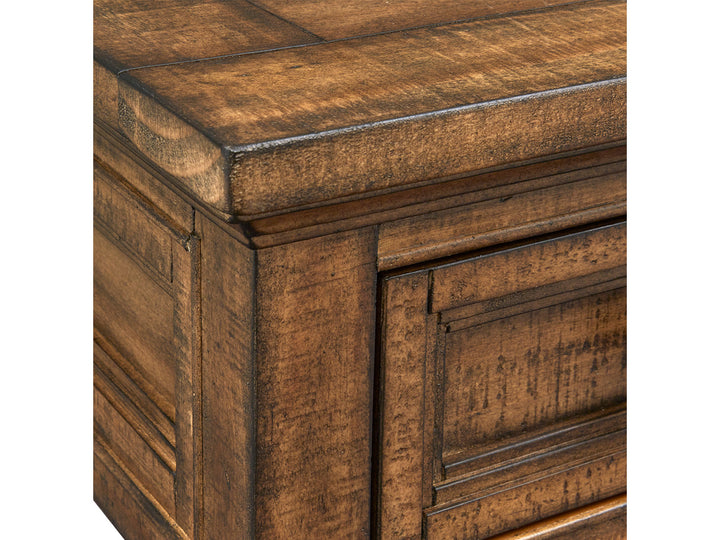 Bay Creek Toasted Nutmeg Rectangular Sofa Table - T4398-73