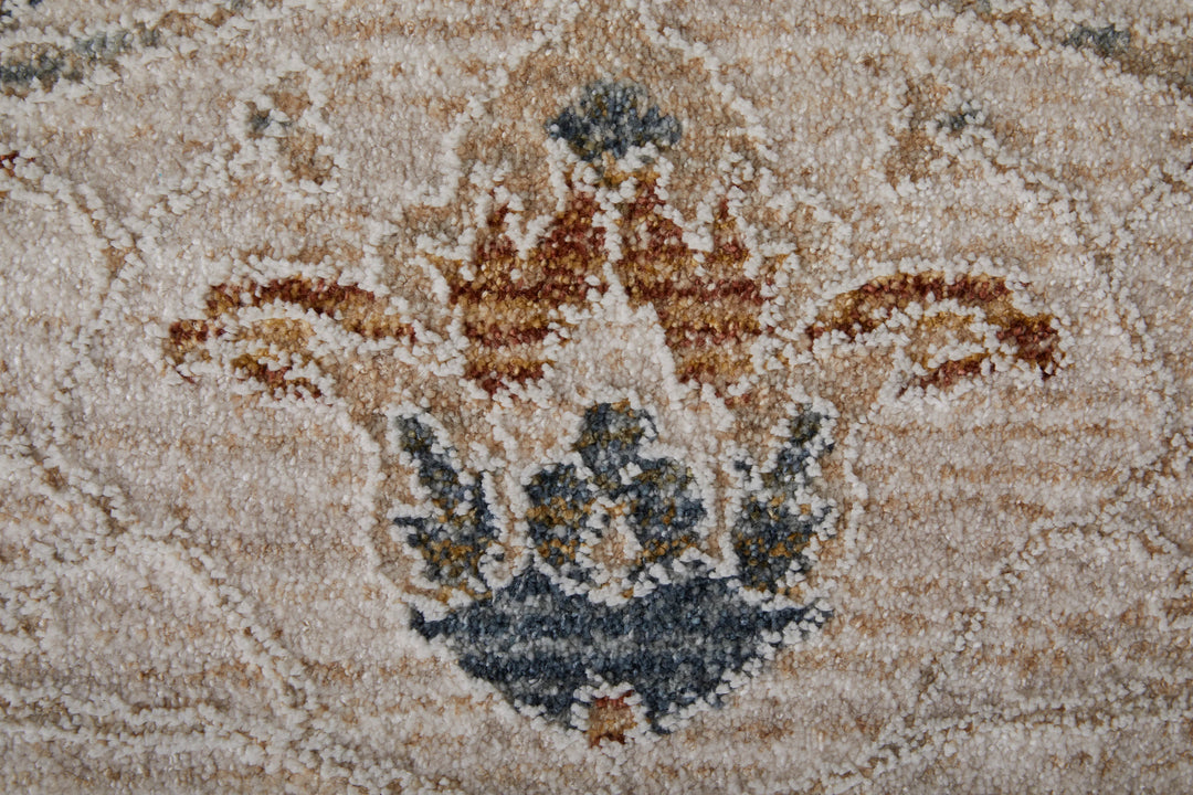 Rectangle/7'10" x 10'3"/Ivory/Blue