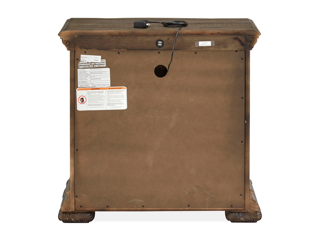 Durango Willadeene Brown Drawer Nightstand - B5133-01
