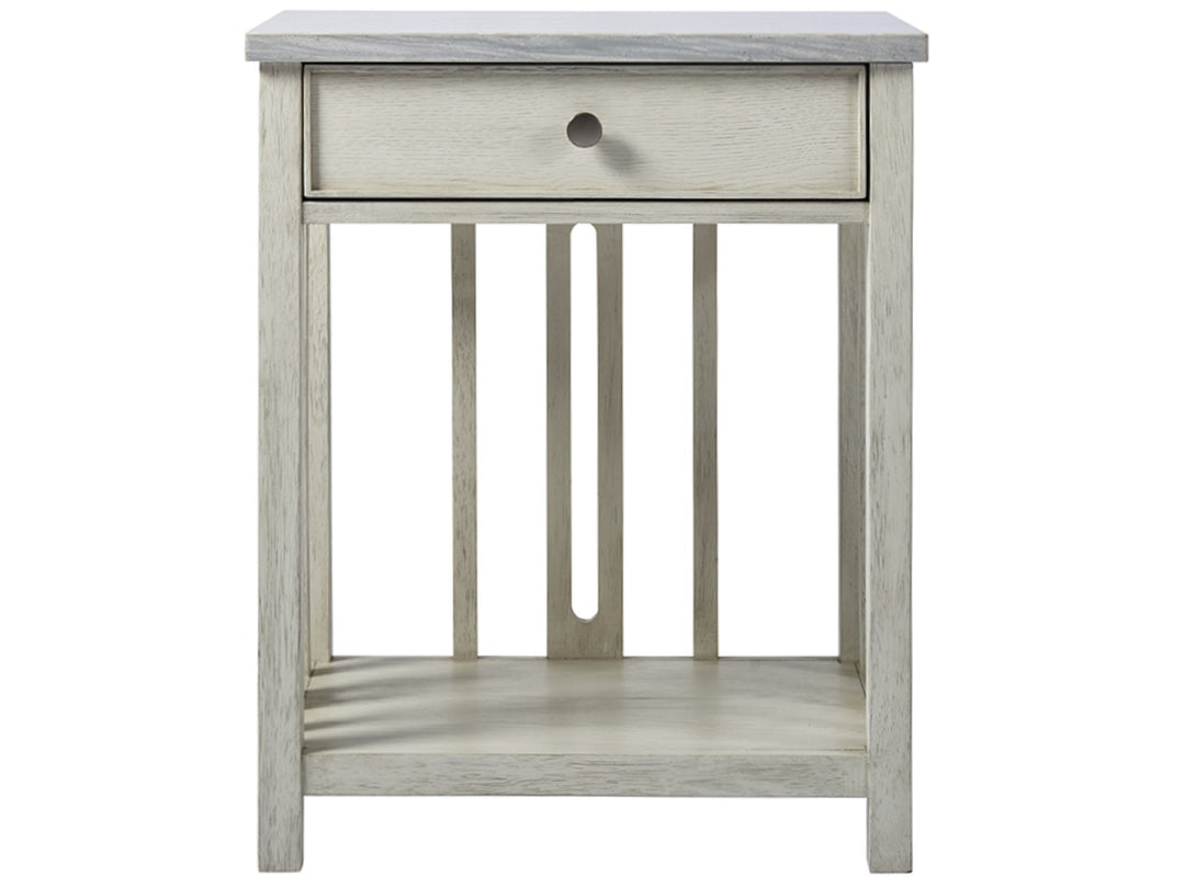 Stone Top Nightstand